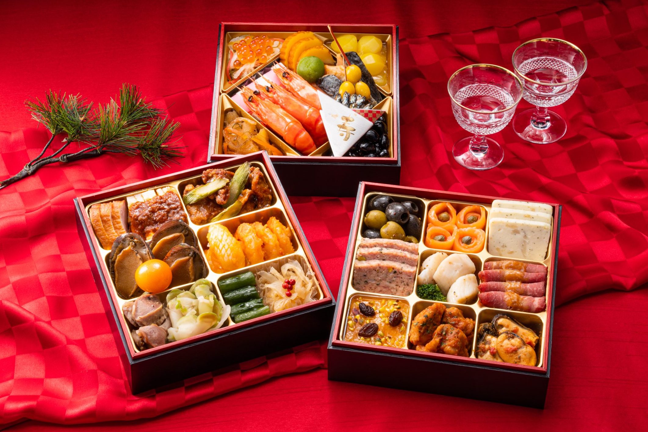 伊藤忠食品 様　おせち・クリスマスケーキ　商品撮影